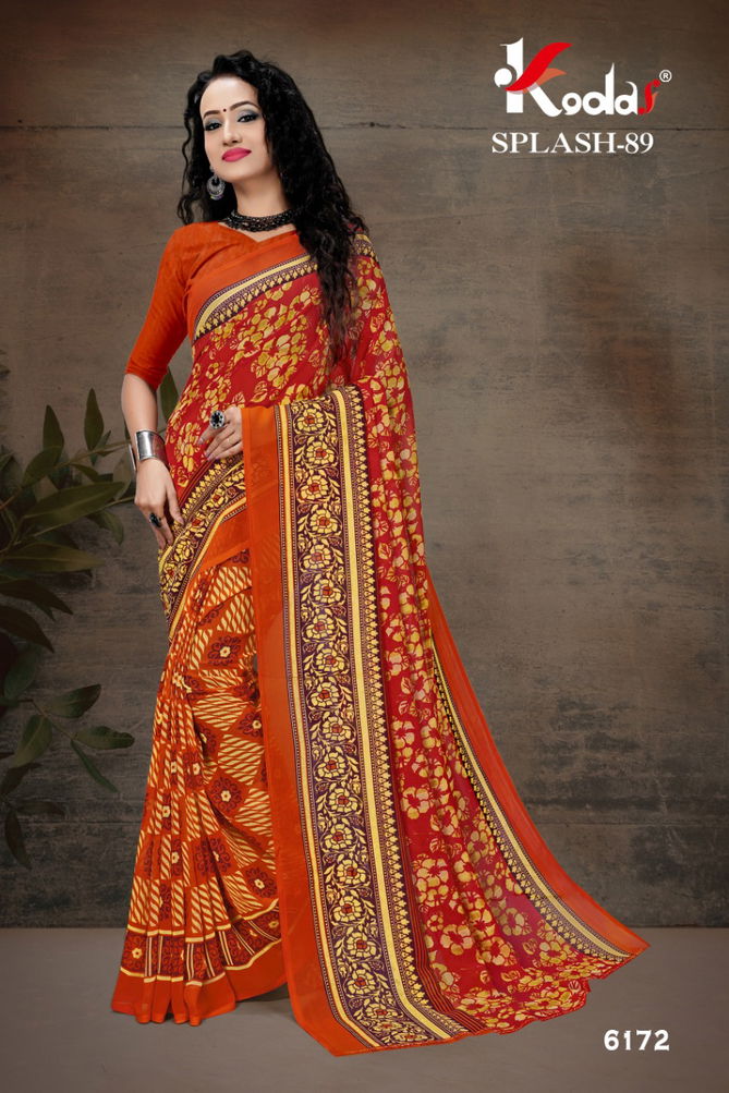 Haytee Splash 89 Latest Designer Printed Daily Wear Saree 